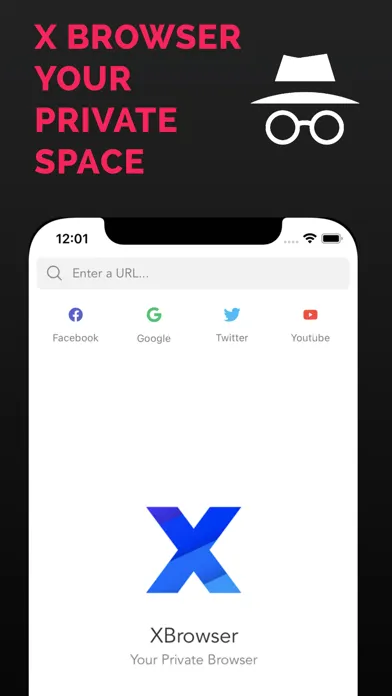 تصاویر X Browser - Private Browser
