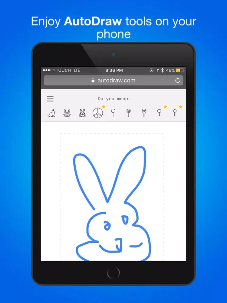 Browser for AutoDraw Recorder of drawing session iPad  Ekran Görüntüleri