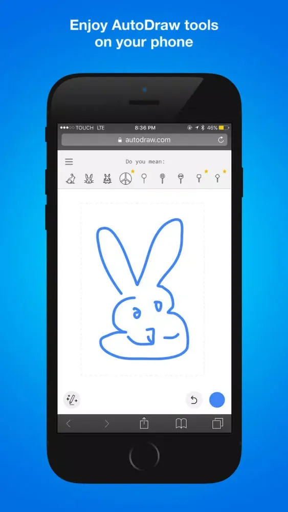 Browser for AutoDraw Recorder of drawing session Ekran Görüntüleri