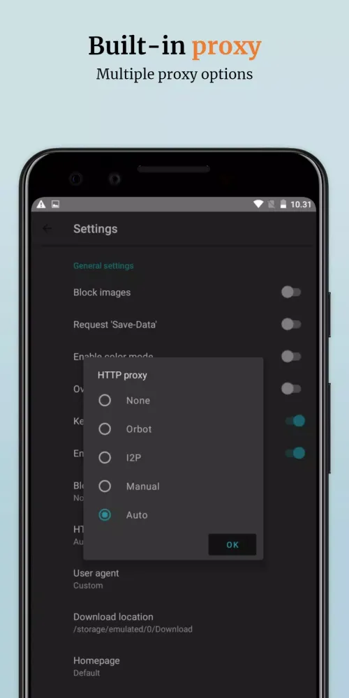 Screenshot di XXNXX Private Proxy Browser