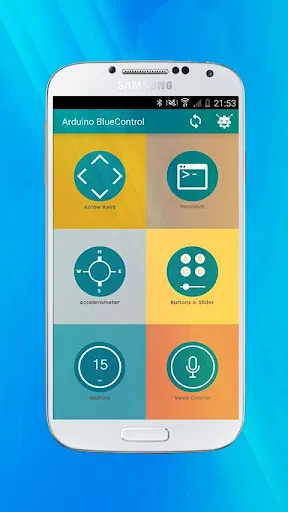 Arduino Bluetooth Control Screenshots