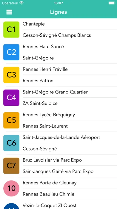 Rennes Bus Métro Screenshots