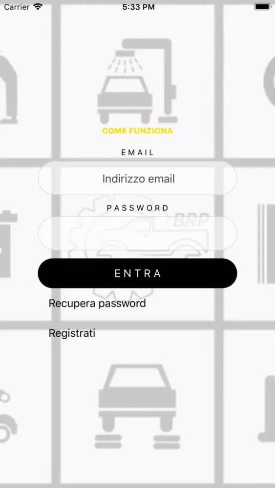 BRP Car Service Screenshots