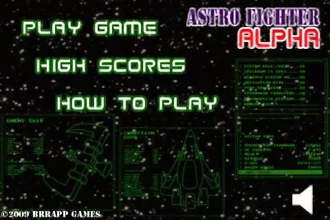 Astro Fighter Alpha Screenshots