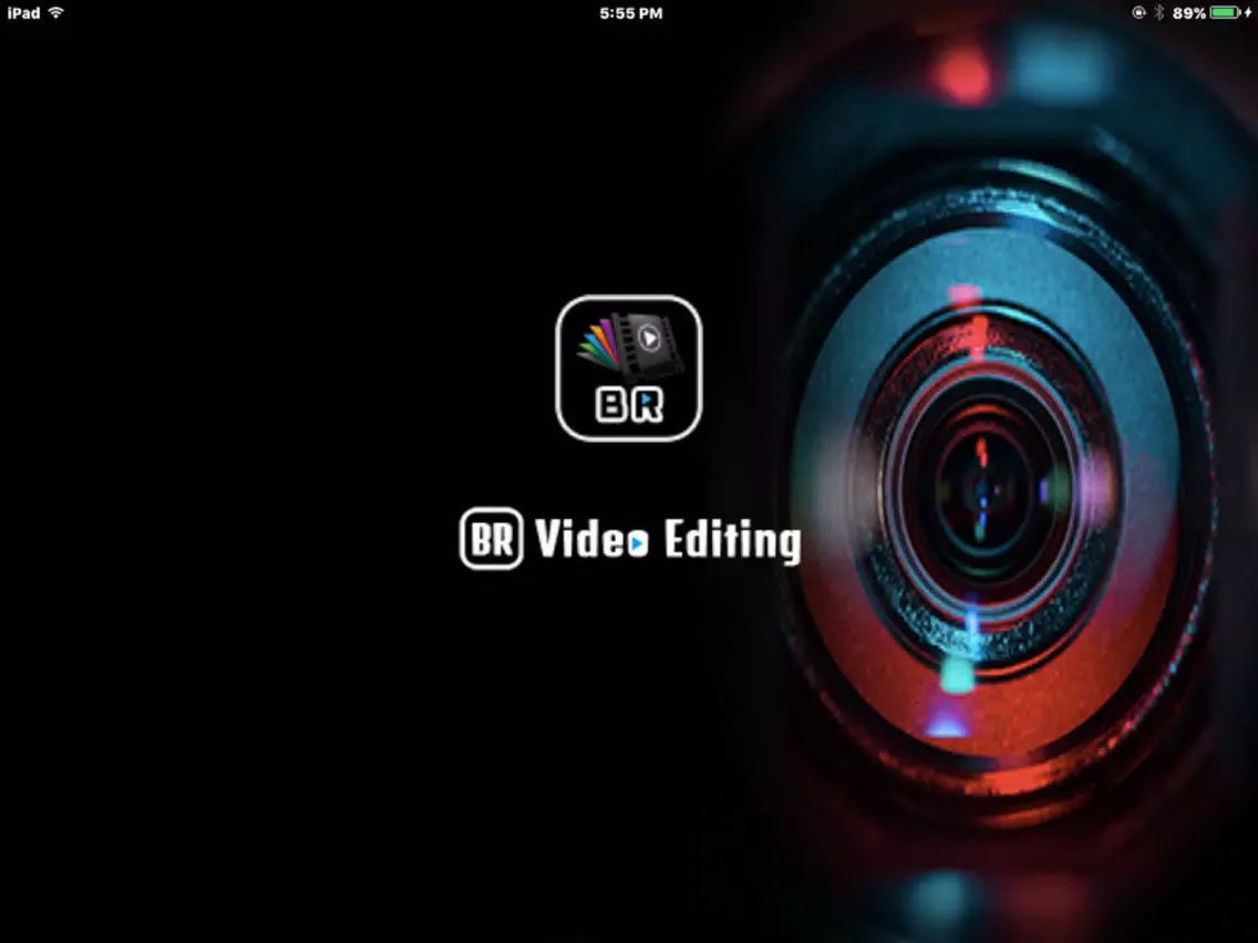Tangkapan layar BR-VideoEditing iPad 