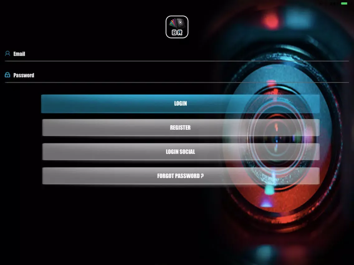 Tangkapan layar BR-VideoEditing iPad 