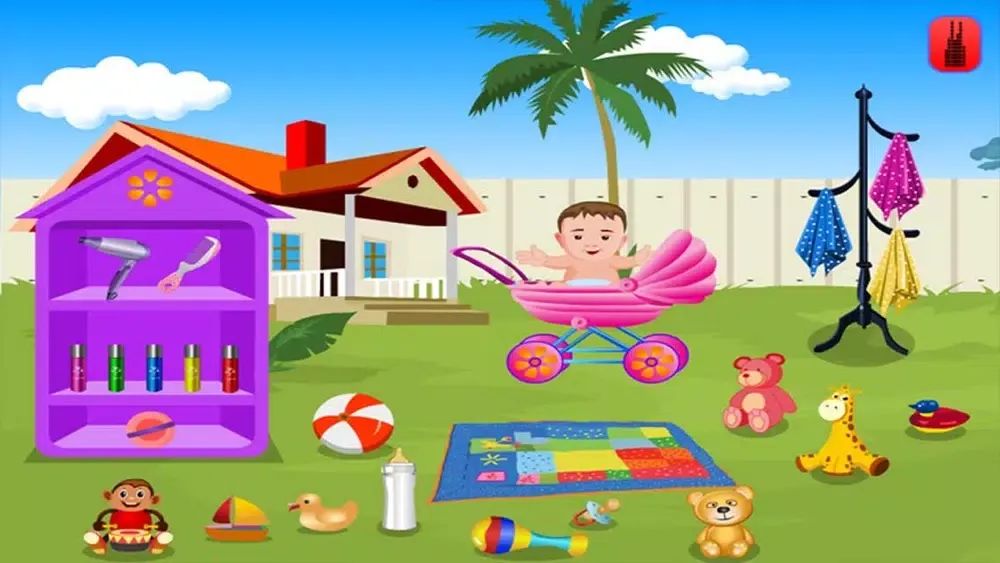 Ảnh chụp màn hình của Baby Bathing Free