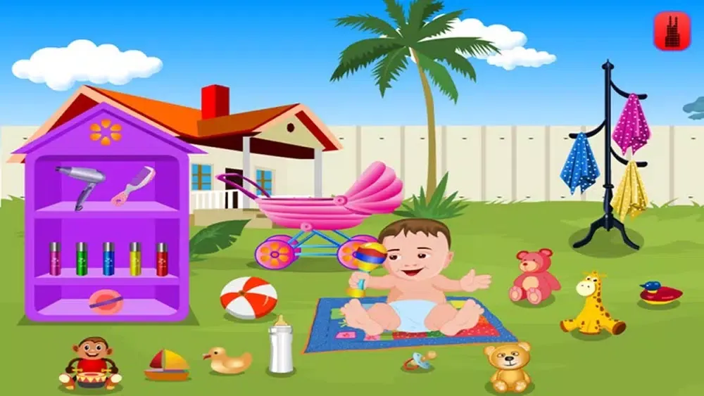 Ảnh chụp màn hình của Baby Bathing Free