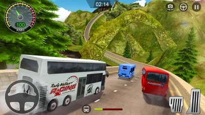 Ảnh chụp màn hình của Wild Offroad Bus Racing 3D