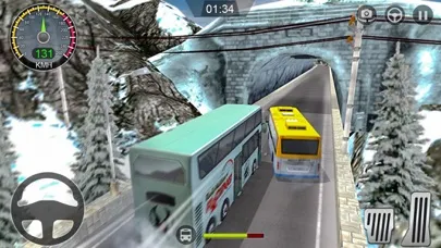 Ảnh chụp màn hình của Wild Offroad Bus Racing 3D