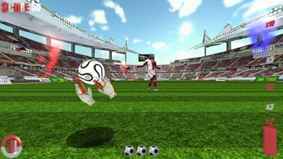 Capturas de tela do Penalty Shoot 3D : Goalkeeper