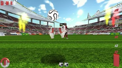 Capturas de tela do Penalty Shoot 3D : Goalkeeper