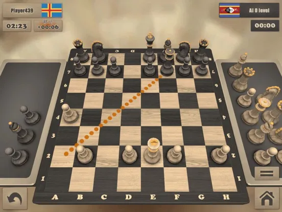 Ảnh chụp màn hình của Real Chess Master 3D iPad 