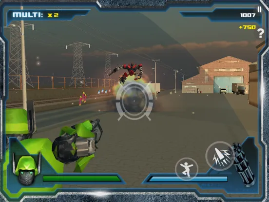Capturas de pantalla de Robot Shoot 3D iPad 