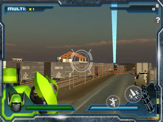 Capturas de pantalla de Robot Shoot 3D iPad 