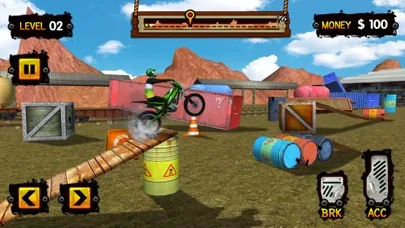 Captures d'écran de Trials Gold 3D