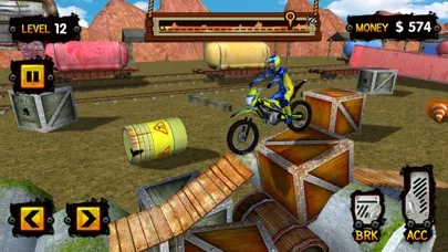 Captures d'écran de Trials Gold 3D