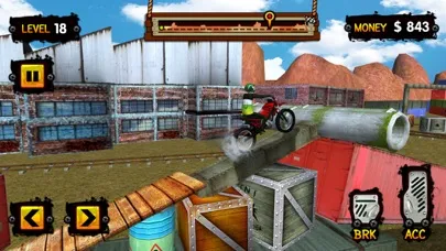 Captures d'écran de Trials Gold 3D
