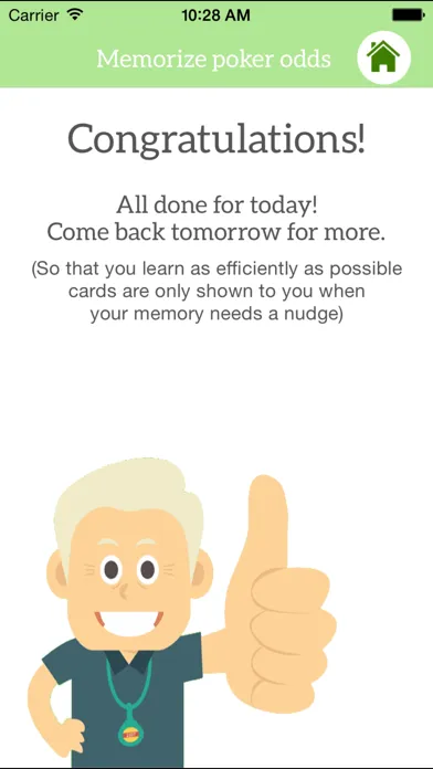 Memorize Poker Odds 스크린샷