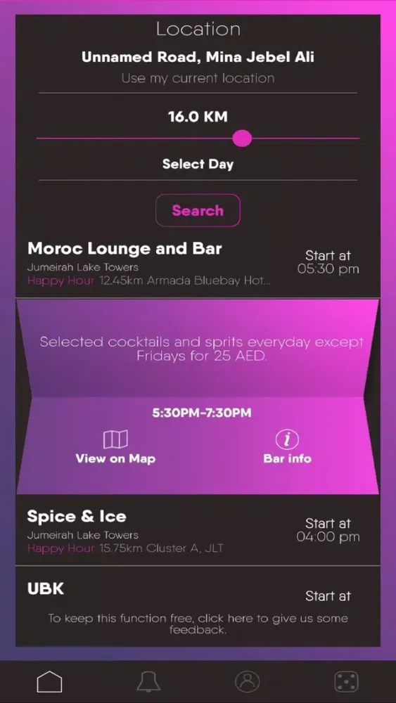 Скриншоты Brunchy App Dubai