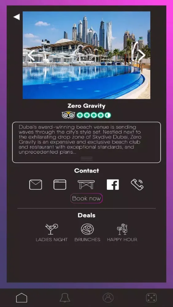 Скриншоты Brunchy App Dubai