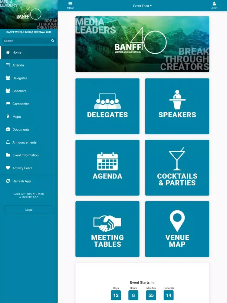 Скриншоты Banff World Media Festival2019 iPad 