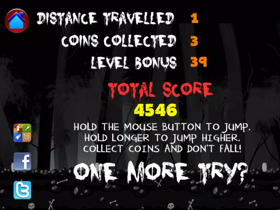 Capturas de pantalla de Slender Stickman Terror Run - Escape Dark Plague Dead Forest iPad 