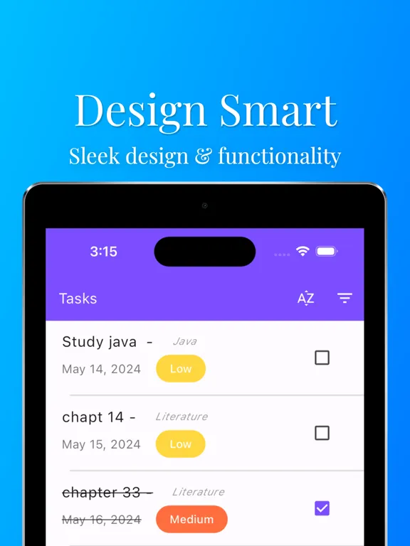 Study Smart - School timetable iPad  سکرین شاٹس
