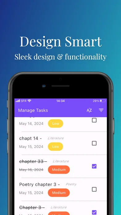 Study Smart - School timetable سکرین شاٹس
