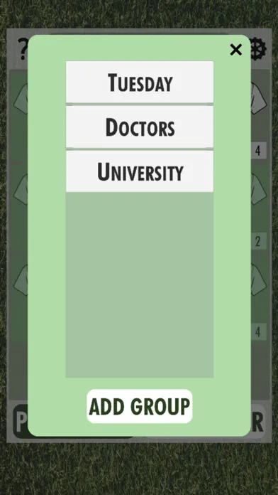 Zrzuty ekranu Team Picker