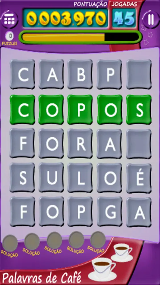 Palavras de Café Screenshots
