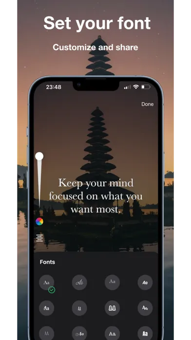 Captures d'écran de Daily Quotes & Motivation