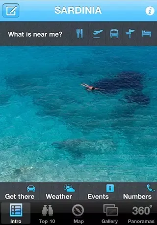 ภาพหน้าจอของ Sardinia