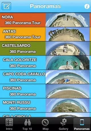 ภาพหน้าจอของ Sardinia