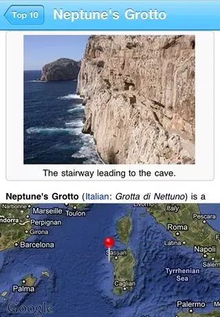 ภาพหน้าจอของ Sardinia