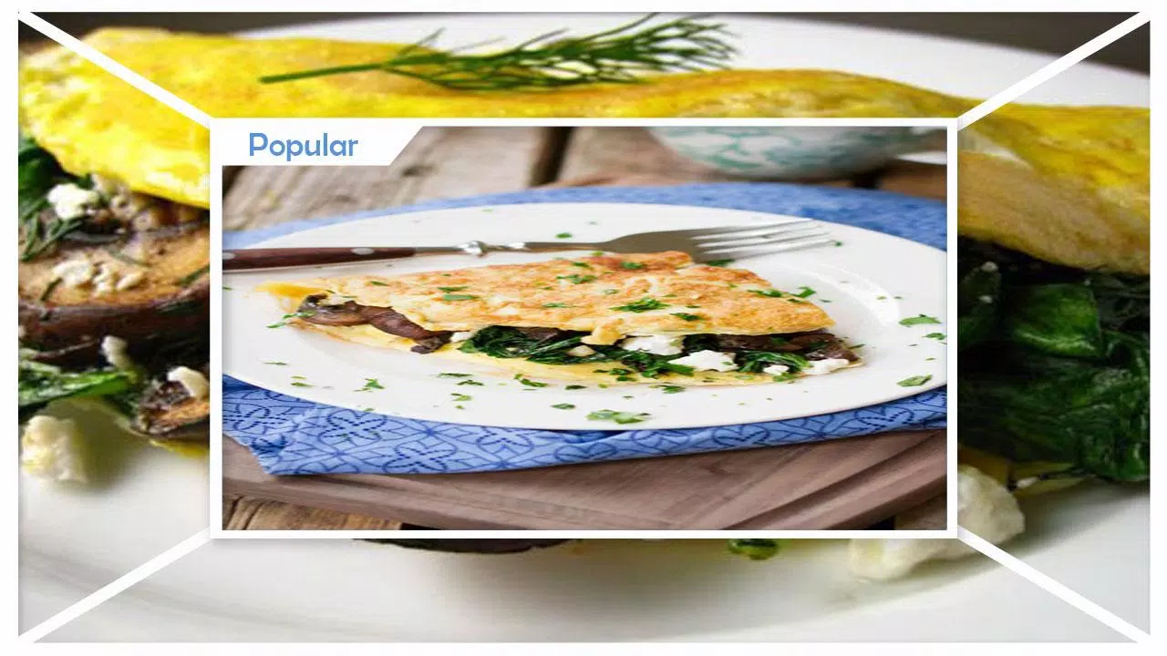 Cheesy Mushroom Ommelette Screenshots