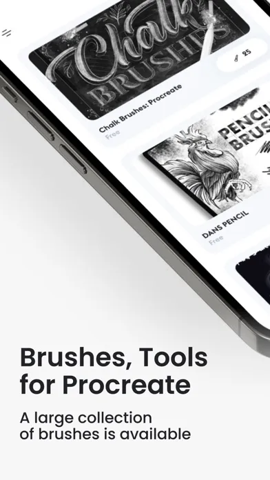 Brushes & Tools for Procreate Ekran Görüntüleri