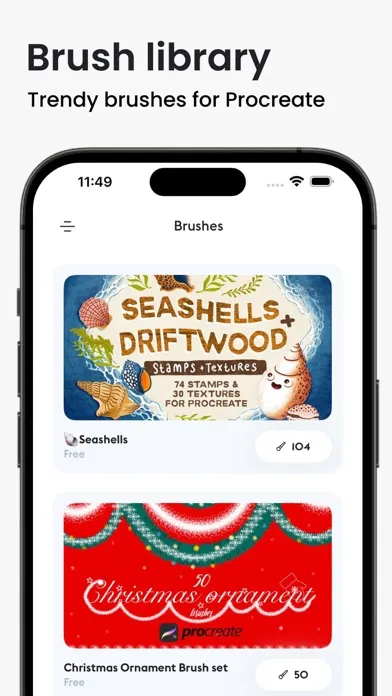 Brushes & Tools for Procreate Ekran Görüntüleri
