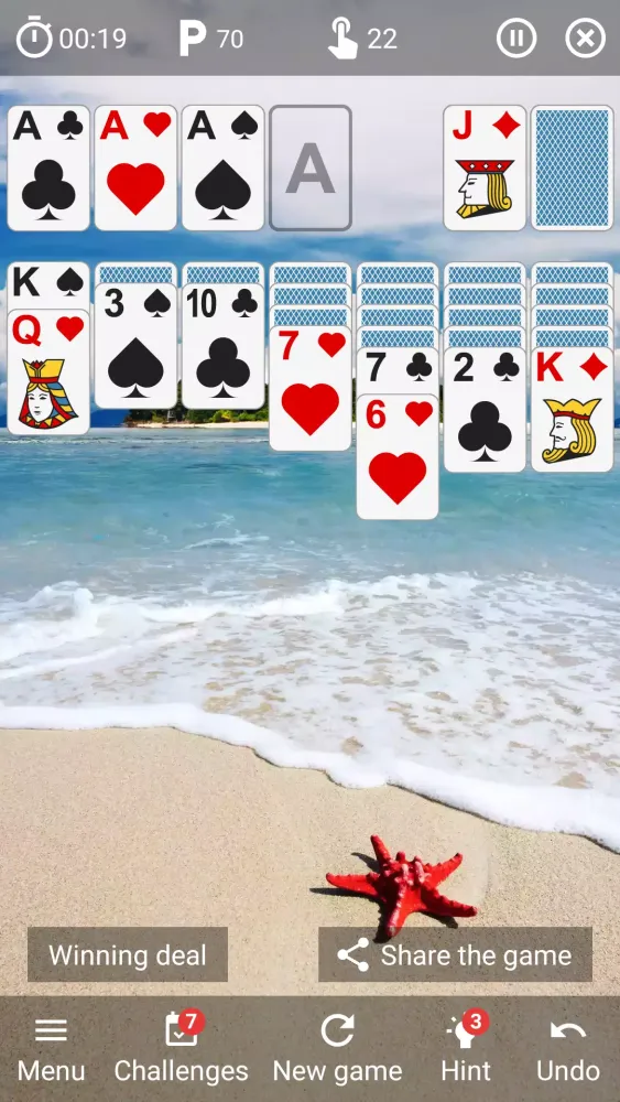 Скриншоты Solitaire - Classic Card Game