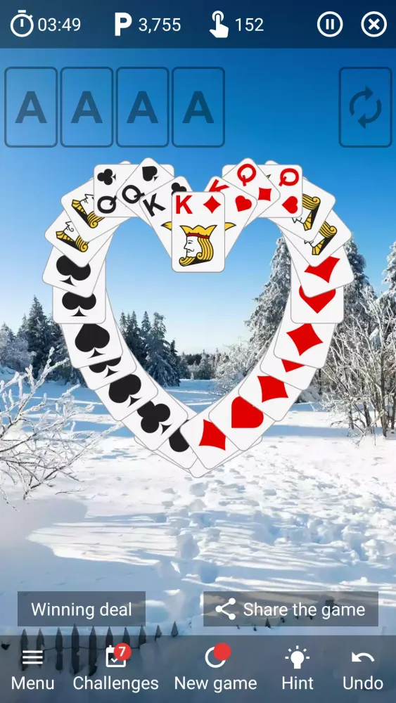 Скриншоты Solitaire - Classic Card Game