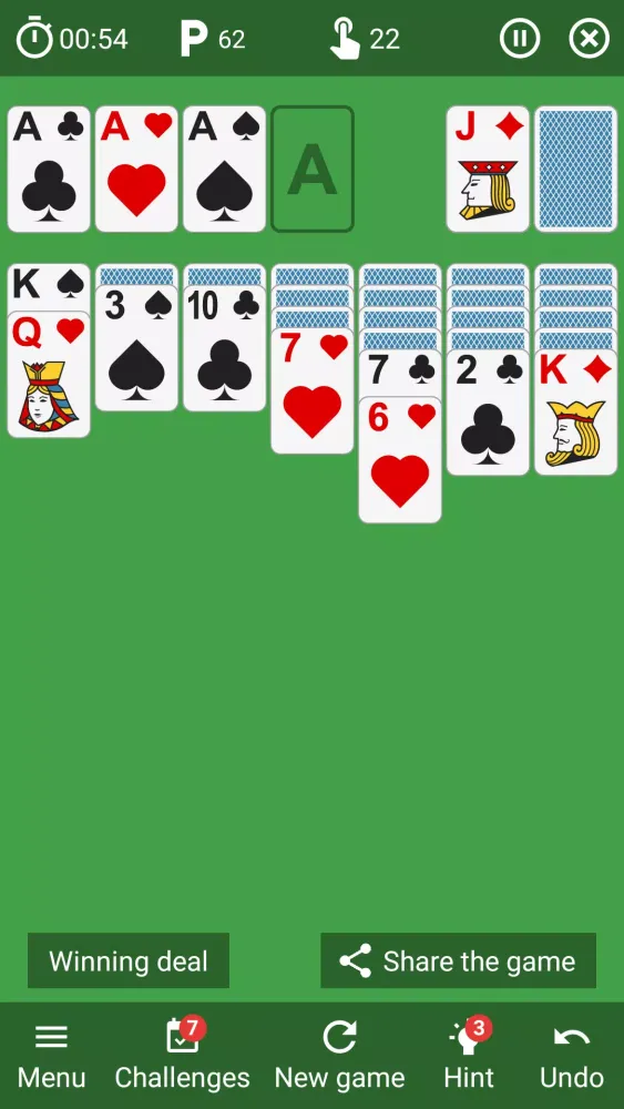 Скриншоты Solitaire - Classic Card Game