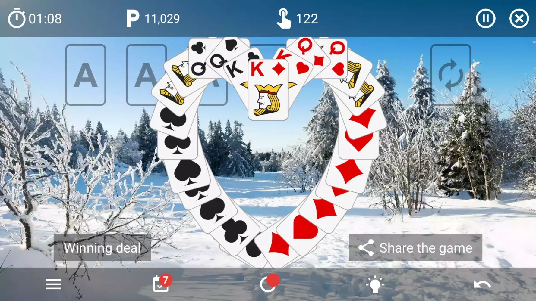 Скриншоты Solitaire - Classic Card Game