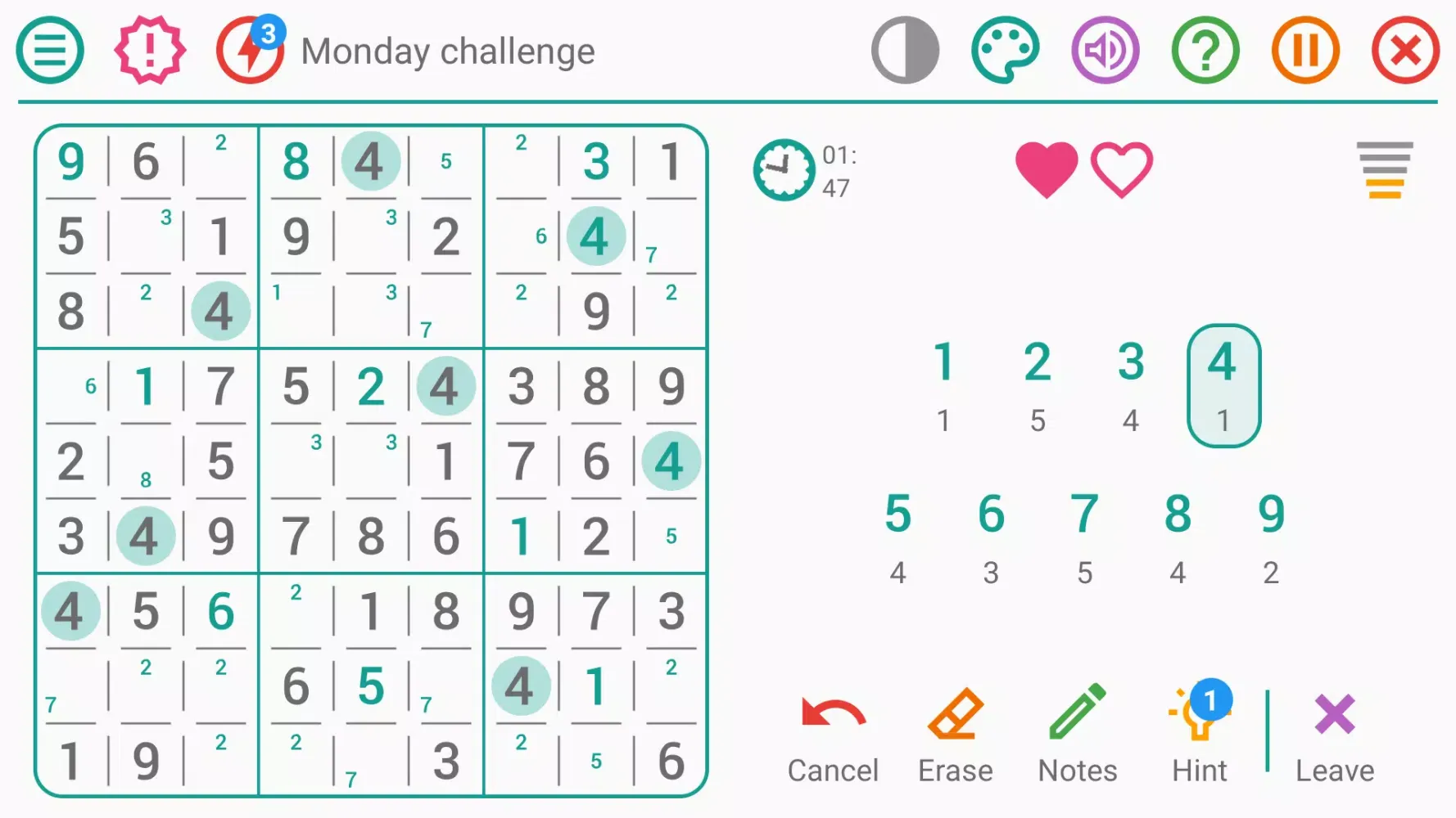 Sudoku - Classic Puzzle Game Screenshots