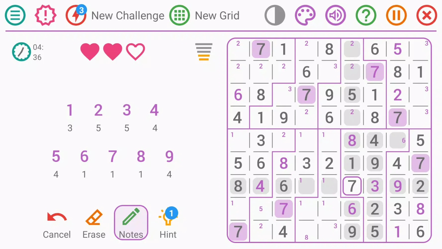 Sudoku - Classic Puzzle Game Screenshots