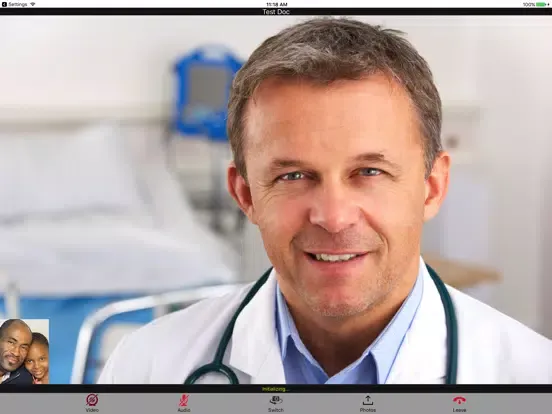Capturas de pantalla de Bryan Health ezVisit iPad 