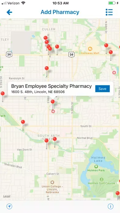 Capturas de pantalla de Bryan Health ezVisit