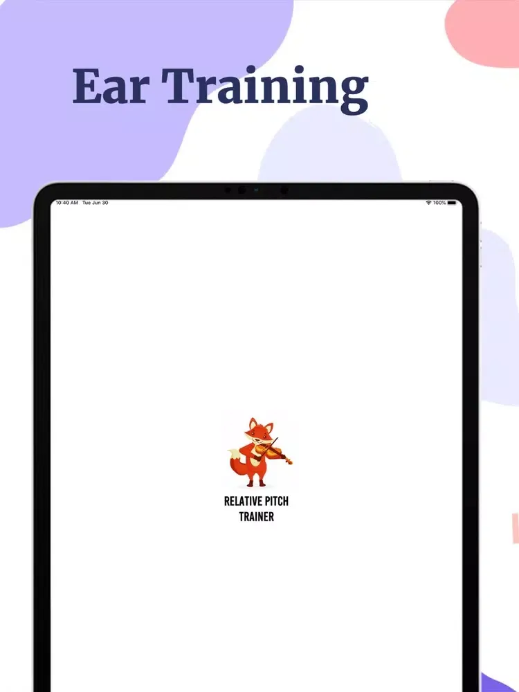 ภาพหน้าจอของ Relative Pitch Trainer! iPad 