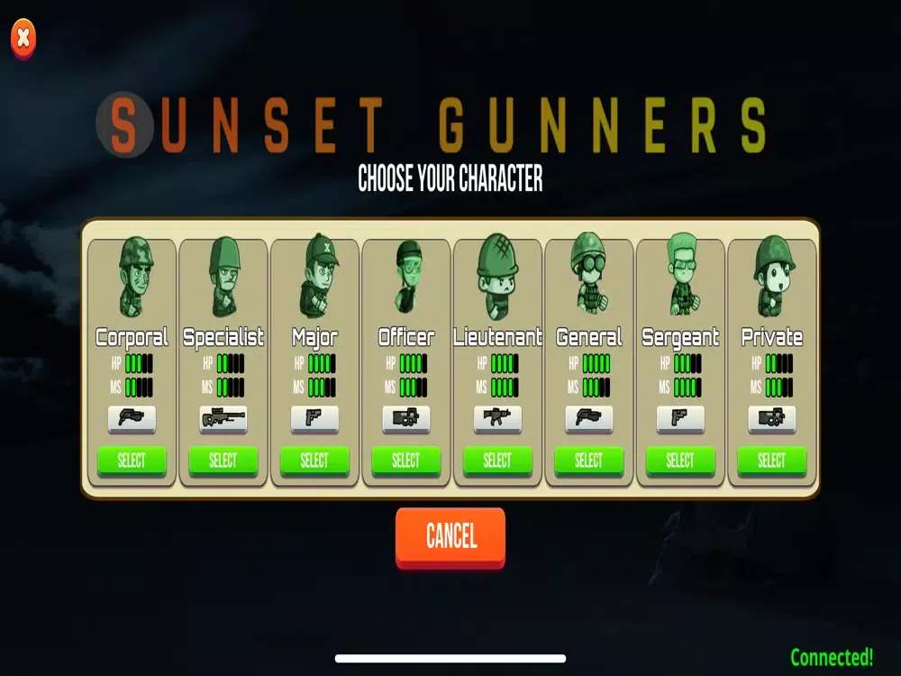 Sunset Gunners iPad  スクリーンショット