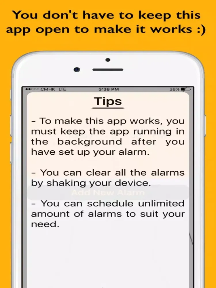 Capturas de tela do Mosquito Alarm - The most annoying alarm. iPad 