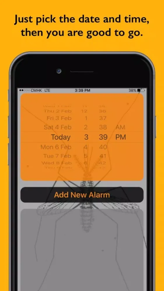 Capturas de tela do Mosquito Alarm - The most annoying alarm.
